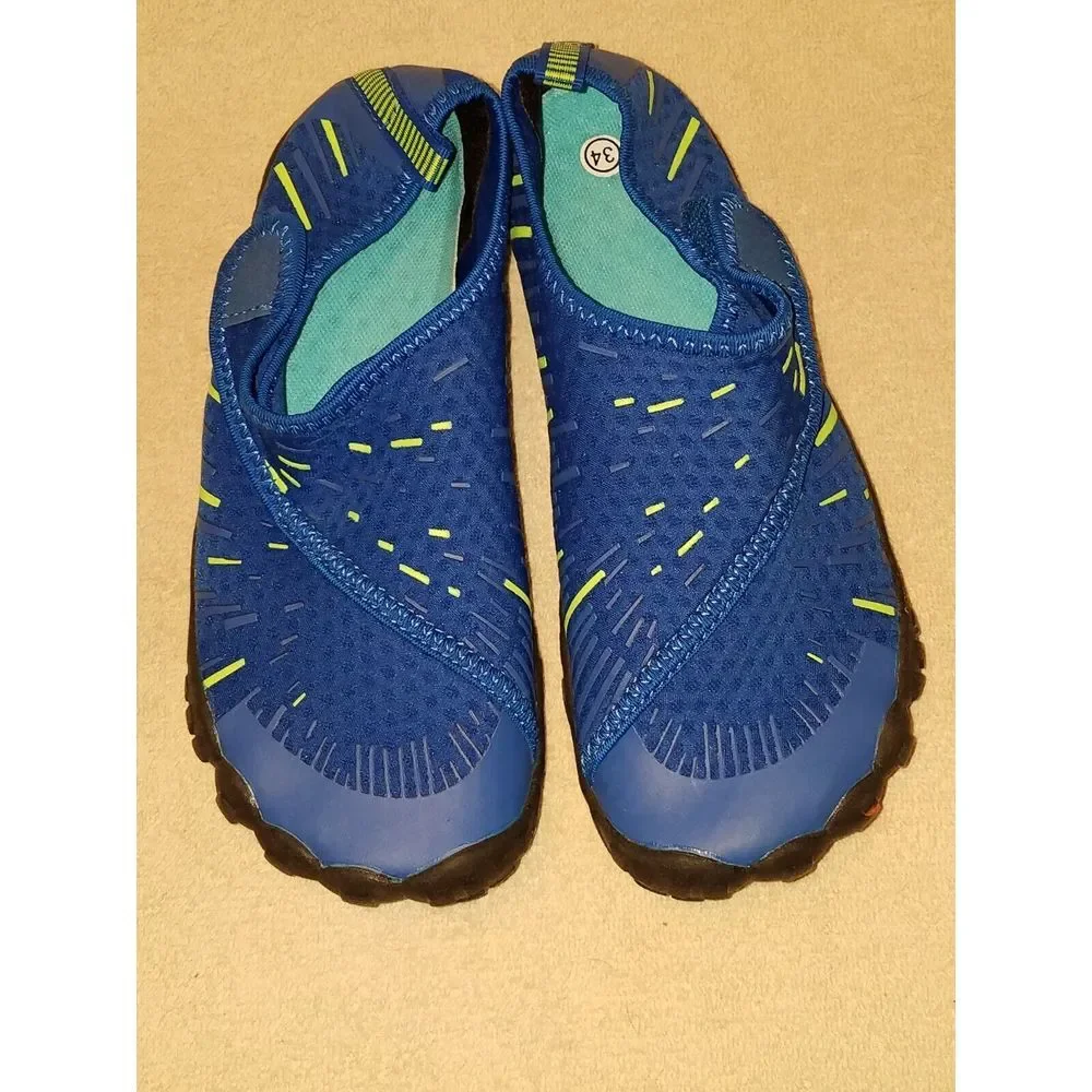 Water Shoes Big Kid Size 3 Unisex Barefoot EU 34 Swim Quick dry
